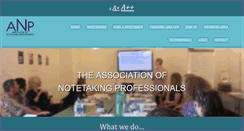 Desktop Screenshot of anpnotetakers.co.uk